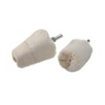 thumbnail image 2 of Almohadillas De Pulido En Forma De Rueda De Pulido De Cono De Tela De Algodón, Herramienta De Limpieza De Coche, Cepillo De Lavado De Llantas De Rueda Neumática Methold VI004278-00, 2 of 5