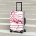 thumbnail image 5 of Uemuo Flamingo Printed Washable Luggage Cover - Fashion Suitcase Protector Fits 18-32 Inch Luggage -Large, 5 of 9