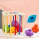 thumbnail image 4 of Sessel-juguetes de arcoíris para bebés, forma de Color infantil, agarre cognitivo, Entrenamiento Educativo, dinosaurio, regalo para niños y niñas, 4 of 4