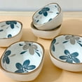 thumbnail image 3 of Underglaze Color Small Square Bowl Hot Pot Dipping Bowl Sauce Bowl Ceramic Snack Dish Small Ingredients Bowl, 3 of 6