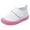 Pink, variant on Celivon Baby Boys Girls Sneakers Unisex Shoes Comfy Soft Soled Flat Casual Shoes Dailywear Cartoon Canvas Shoes Size 18 Months