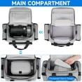 thumbnail image 3 of CPAP Travel Bag Compatible with ResMed AirSense 11,AirSense 10,AirSense 10 elite,AirStart 10,Philip Dreamstation,3B Medical Luna G3,XT Fit,Portable Carrying Case Fits for CPAP Machine and Accessories, 3 of 7