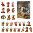 thumbnail image 2 of WEGFTDUOP Hristmas Cow Advent Calendar 2025 24 Days Of Christmas Advent Calendar Hanging Ornament Holiday Products, 2 of 5