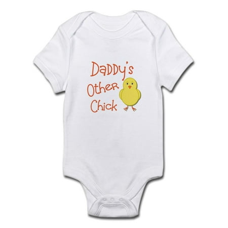 

CafePress - Daddy s Other Chick Body Suit - Baby Light Bodysuit