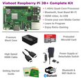 thumbnail image 2 of Viaboot Raspberry Pi 3 B+ Complete Kit with Premium Black Case, 2 of 7