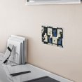 thumbnail image 5 of Yayeee Toggle Light Switch Wall Plate 2-Gang 4.56"x4.48" Decorative Outlet Cover, Black and Blue Cat, 5 of 7