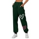 thumbnail image 2 of WILLBEST Pantalones Deportivos Ligeros con Forro para Mujer, de Pierna Recta y Ancha, para Entrenamientos y Comodidad Diaria, con Bolsillos. Extra Grande, 2 of 4