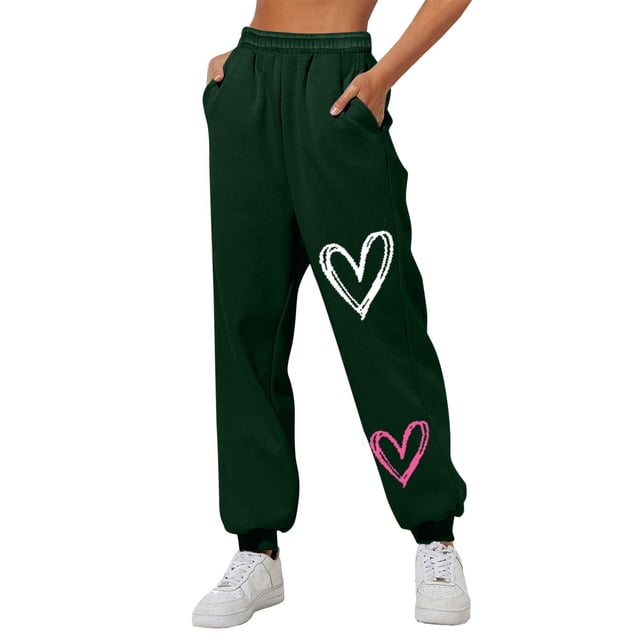 WILLBEST Pantalones Deportivos Ligeros con Forro para Mujer, de Pierna Recta y Ancha, para Entrenamientos y Comodidad Diaria, con Bolsillos. Mediana