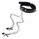thumbnail image 1 of Clip para pezón, puños para pezones para adultos, puños para el cuello, cortapelos de cuero, Collar, cortapelos con cadena de Metal, 1 of 8