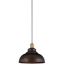Industrial Style Metal Pendant Light Fixture for Kitchen Island, Retro Rustic Pendant Lighting for Dining Room, Vintage Pendant Light, Farmhouse Pendant Lamp for Kitchen Sink Over Table