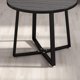 thumbnail image 5 of Mesa redonda de madera de 90cm con patas de mesa metálicas, 5 of 6