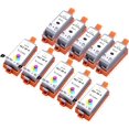 thumbnail image 1 of 10 Pack Zulu Inks CLI36 PGI35 Ink Cartridges Compatible PIXMA IP100V PIXMA iP100 PIXMA iP110, 1 of 1
