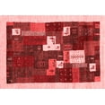 thumbnail image 1 of Ahgly Company Indoor Rectangle Abstract Red Contemporary Area Rugs, 8' x 12', 1 of 4
