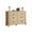 Wood color-Ying, variant on Natural Oak 6 Drawer Dresser for Bedroom – 47'' Wide Freestanding Wooden Chest, Adjustable Feet, Large Storage for Entryway, Living Room, Hallway – Wood color-Ying