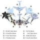 thumbnail image 5 of 16 Uds. Juegos de Aviones para , , Niñas, Bombarderos, Helicópteros, Juguetes Macarena Modelos de aviones, 5 of 8