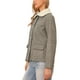 thumbnail image 4 of CHAQUETA DE HOUNDSTOOTH INSPIRADA EN CHIC PARA MUJER CON CUELLO PETER PAN, MANGA LARGA, ABOTONADA, ABRIGO VINTAGE DE INVIERNO L Marrón, 4 of 6