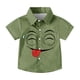 thumbnail image 3 of Las Niñas Serán Niñas Bruja Camisa Linda Impresión con Bolsillo Camisa de Manga Corta Casual para Niños Niños Camisa de Vestido de Manga Corta, 3 of 8