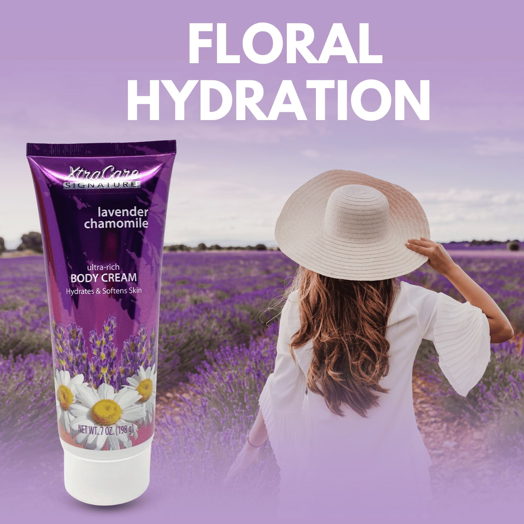 XtraCare Lavender & Chamomile Body Cream- 7 fl oz - Walmart.com