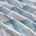 thumbnail image 5 of SLEEPBELLA Comforter Queen Size, 600 Thread Count Cotton Reversible Grey Buffalo Pattern Grey Plaid Comforter Sets,Down Alternative Bedding Set 3Pcs (Queen, Grey Plaid), 5 of 5