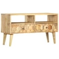 thumbnail image 1 of vidaXL TV Stand and TV Cabinet 90x30x50 cm Solid Mango Wood, 1 of 5