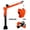 Single Arm Crane 2000 Lbs 12V, variant on Muweixin 1200LBS AC Lifter, Wall-Mounted Foldable Winch Hoist for AC Unit Lifting, 33ft Steel Cable Crane Lift, Portable Heavy-Duty，Ideal for Roof Top or Wall HVAC