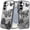 Black, variant on For Samsung s26 Plus Butterfly Freedom Shimmer Glitter Thick TPU Case Cover - Purple
