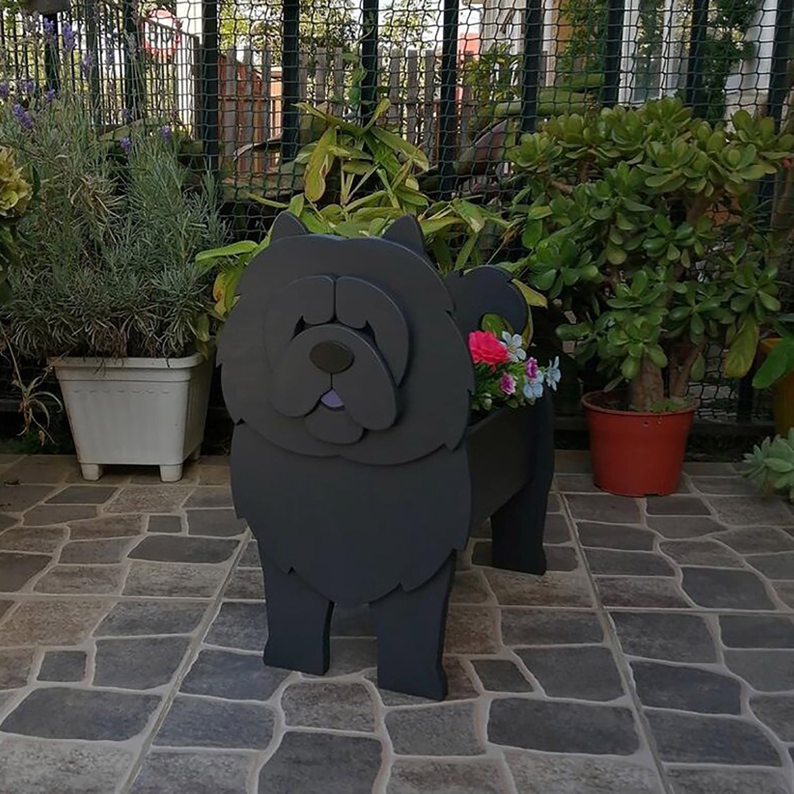 TIMIFIS Outdoor Decor Cute Dog Shape Garden Flower Pot Plant Planting Pot Garden Decoration Fall Decorations For HomeFall s