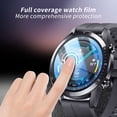 thumbnail image 3 of Protector De Pantalla De Reloj Cobertura De Pantalla Completa Reloj De Vidrio Templado De Película Templada Cubierta Reloj Con Escala Herramienta De Protección De Pantalla Para Huawei Gt2-46Mm seitruly EL013432-03, 3 of 5