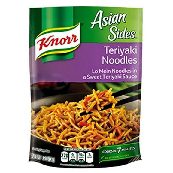 Knorr Asian Sides: Teriyaki Noodles (Pack of 3) 4.6 oz Bags