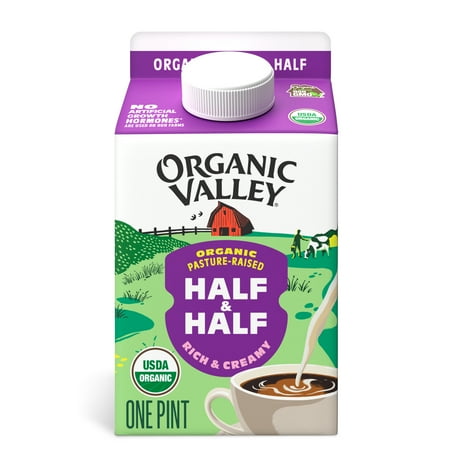 Organic Valley Organic Half & Half, 16 fl oz