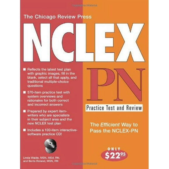 The Chicago Review Press NCLEX-PN Practice Test and Review (NCLEX Practice Test and Review series)