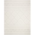 thumbnail image 2 of SAFAVIEH Micro-Loop Regis Geometric Aztec Wool Area Rug, Ivory/Grey, 8' x 10', 2 of 7