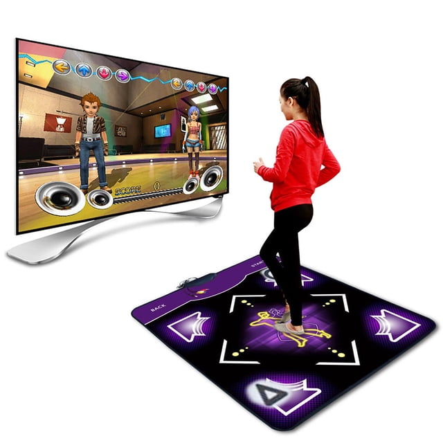 generic Dance Non-Slip TV Step Bit Sense Single PC Mats Pads Game 8 Education