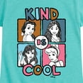 thumbnail image 3 of Disney - Kind Is Cool  - Toddler & Youth Girls Short Sleeve Graphic T-Shirt, 3 of 5