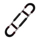 thumbnail image 1 of Entrenador de brazos Twister, entrenador de fuerza de brazos, ejercitador de brazos portátil y ajustable, para el pecho Rojo negro 30 kg, 1 of 8