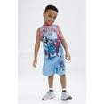 thumbnail image 2 of Transformers Bumblebee Optimus Prime Mesh Jersey Athletic Tank Top and Basketball Shorts Outfit Set Toddler to Big Kid, 2 of 5
