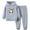 R107-Grey, variant on UAYOTSE Girls Comfortable and Warm Set Cute Cartoon Print Long Sleeved Hoodie Pants Casual Two Piece Set,Sizes 7-8 Years