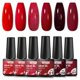 thumbnail image 1 of 6 Unids set MTSSII 6ml Esmalte De Gel UV Brillo Color Sólido Remojo Semi Permanente Barniz Kit Manicura DIY Nailsgel polish, 1 of 4