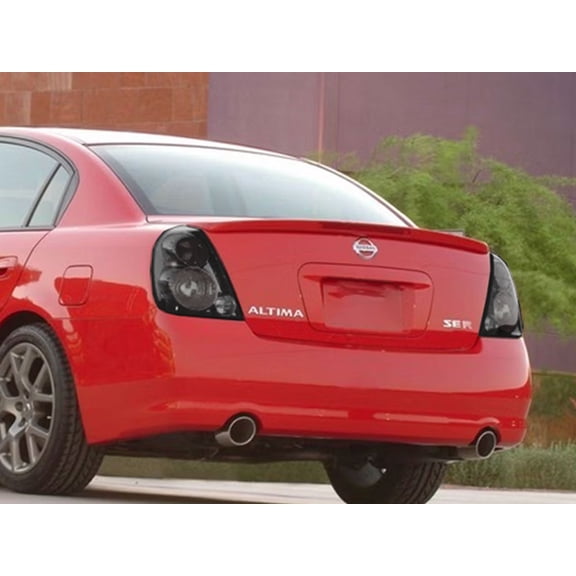 Rvinyl Tail Light Tint Covers Compatible with Nissan Altima 2002-2006 - Blackout Smoke