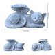 thumbnail image 4 of Adorno de resina de ángel gato y perro para memorial de lápida sepulcral-regalo y decoración de recuerdo de mascotas para interiores/exteriores, 4 of 5