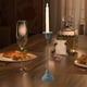 thumbnail image 5 of Candelabro geométrico moderno de hierro, centro de mesa con soporte para velas de hierro, expositor de mesa para comedor, candelabro decorativo grande, decoración para bodas, fiestas, marco, 5 of 9