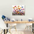 thumbnail image 5 of Lsque Colorful Wildflower Meadow Print Wall Art – Decorative Picture for Living Room, Bedroom, and Office (Horizontal), 5 of 6
