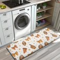thumbnail image 3 of Football and Cheer Goods Pattern Kitchen Rug Mat,Kitchen Runner Rugs Non Skid Washable,Decorative Kitchen Floor Mats for Kitchen,Sink,Laundry,17"x47.2", 3 of 7