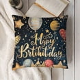 thumbnail image 3 of YINGXI Throw Pillow Cover, Birthday Gift Party Cushion Case Decoration for Sofa Couch Farmhouse 20x20in, 3 of 5