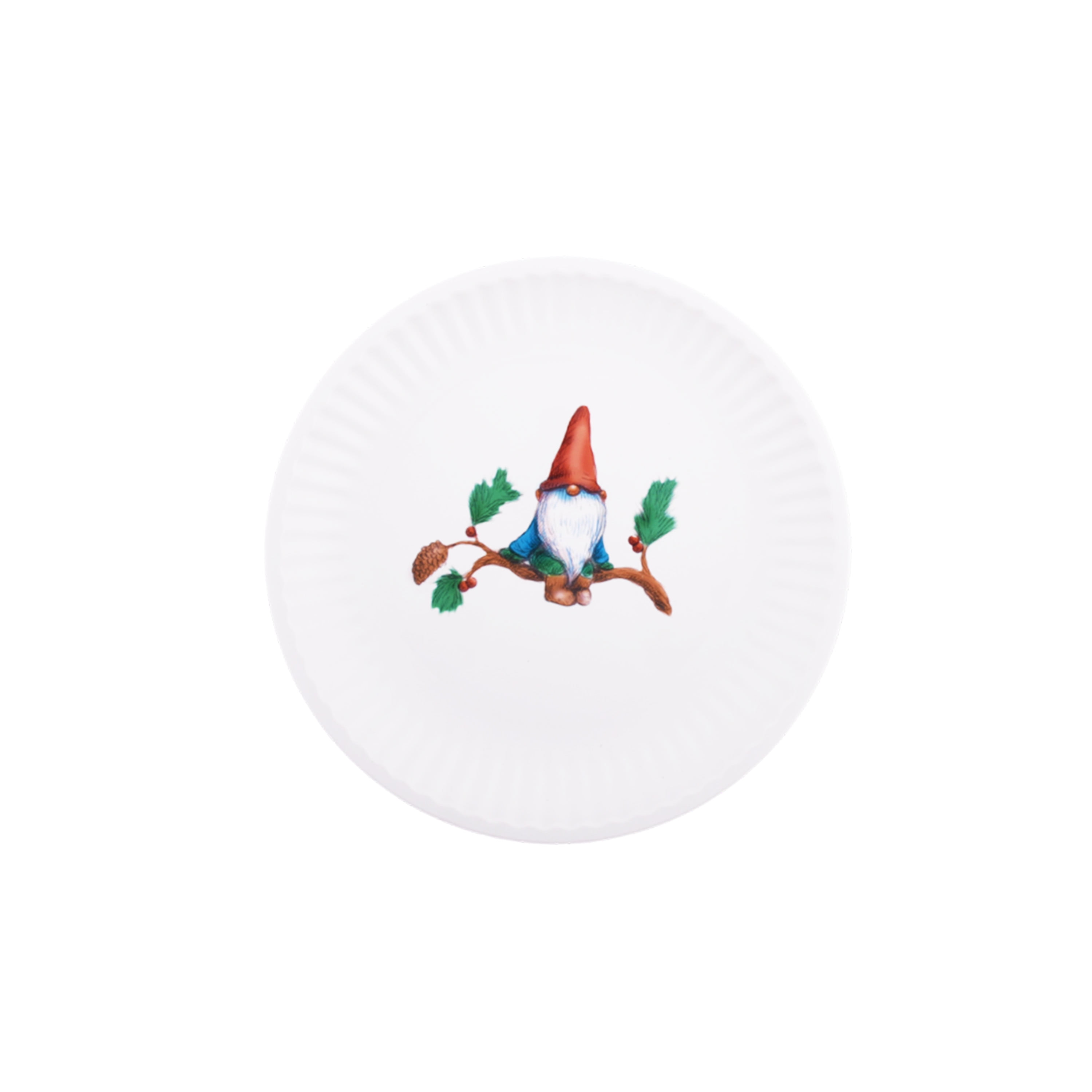 Holiday Time 8-Pack Plastic Dinner Plates