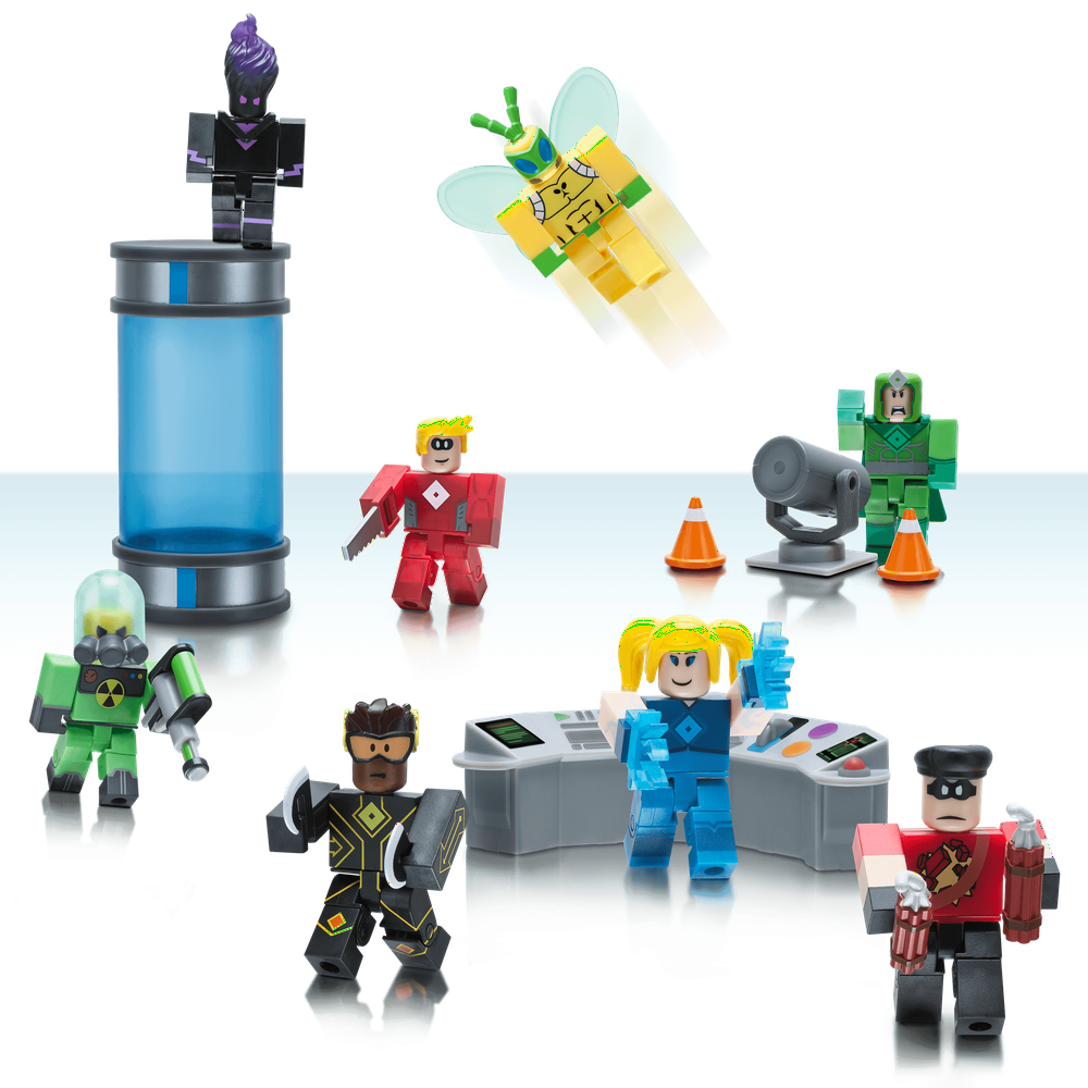 Roblox Action Collection - Heroes of Robloxia Playset [Includes ...