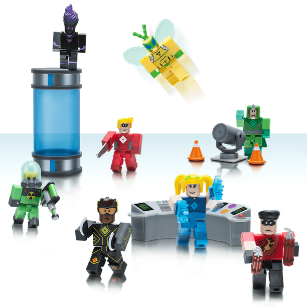 Roblox Action Collection Heroes Of Robloxia Playset Includes Exclusive Virtual Item Walmart Com Walmart Com - roblox shop toys by age walmart com