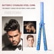thumbnail image 1 of Peine de pelo de entrenamiento de práctica plegable de acero inoxidable estilo mariposa (Elfos) Ndcxsfigh Cuidado Belleza, 1 of 9