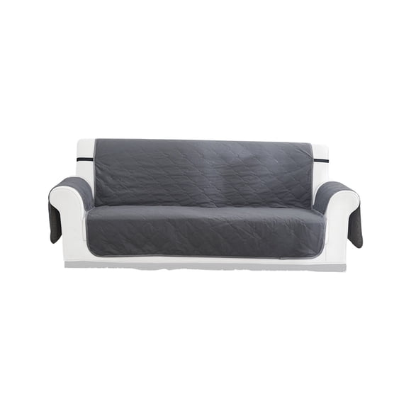 Couch Cover for Dogs Water-Resistant Reversible Sofa Slipcover with Foam Sticks and Elastic Straps 54.33 in x 75.59 in