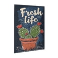 thumbnail image 2 of 500 pcs 500 Piece Vibrant Jigsaw Puzzle Cactus Potted Plant Fresh Life Slogan,Unique Artwork For Adults,Classic Cactus Potted Plant Wooden Puzzles 500 Piece,Gift For Cactus Lovers,Relax Yourself, 2 of 6